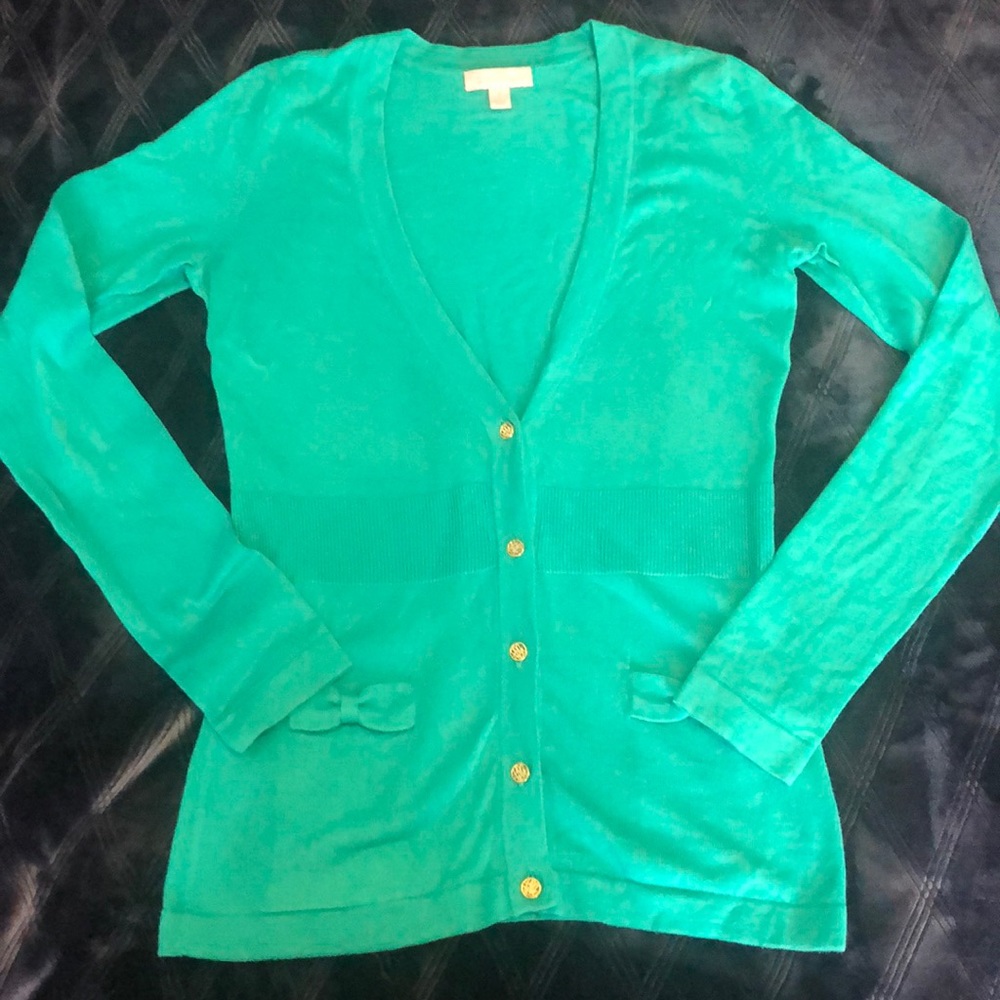 Size Small Lilly Pulitzer Green Cardigan